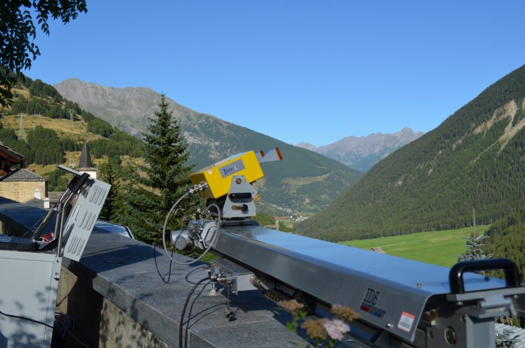Comba Citrin landslide monitoring by ground-based radar interferometry